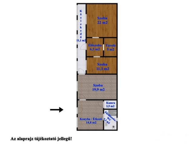 3 szobás felújítandó családi ház Fényesen