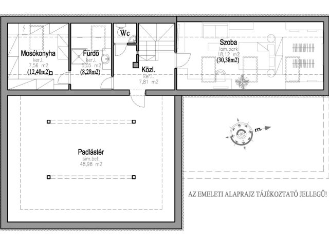 Pazar otthon, botanikus kerttel